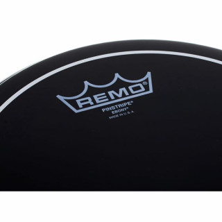 Пластик для подвесного тома Remo 10" Pinstripe Ebony Remo 10" Pinstripe Ebony