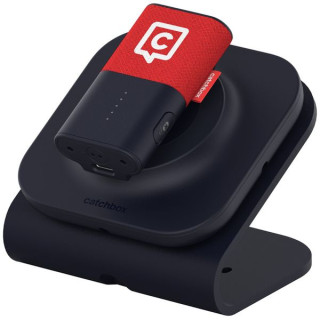 Коробка для сбора и зажим для передатчика красного цвета Catchbox Plus Transmitter Clip Red