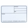 Табличка Stairville Tourlabel 290x190 мм белая Stairville Tourlabel 290x190mm White