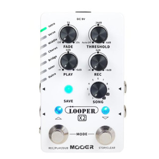 Лупер-педаль Mooer Stereo Looper X2 Mooer Stereo Looper X2