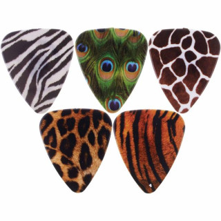 Гревер Аллман Пиксы с Принтом Животных Grover Allman Animal Print Picks
