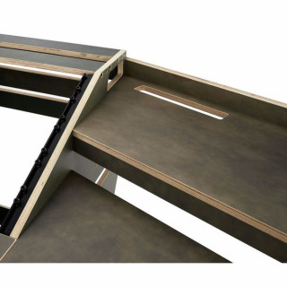 Сессионный диск Gustav 80-х годов серого цвета Sessiondesk Gustav 80s Grey