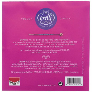 Скрипичные струны Corelli 900M Cantiga Corelli 900M Cantiga Violin Strings