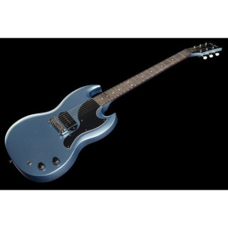 Электрогитара Harley Benton DC-60 Junior Pelham Blue Bundle №541329 (Комплект)