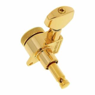 Локовые колки для электрогитары Harley Benton Parts Locking Tuners 6L Gold Harley Benton Parts Locking Tuners 6L Gold