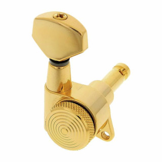 Локовые колки для электрогитары Harley Benton Parts Locking Tuners 6L Gold Harley Benton Parts Locking Tuners 6L Gold