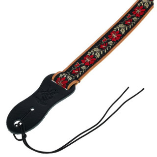 Ремешок для гавайской гитары Minotaur с цветочным узором RedRibbon Minotaur Floral RedRibbon Ukulele Strap