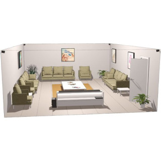 Комплект для зала ожидания Bose M черный Bose Waiting Room Bundle M black