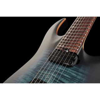 Harley Benton Amarok-7 BKBL Вспышка пламени Harley Benton Amarok-7 BKBL Flame Burst