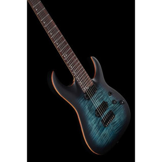 Harley Benton Amarok-7 BKBL Вспышка пламени Harley Benton Amarok-7 BKBL Flame Burst