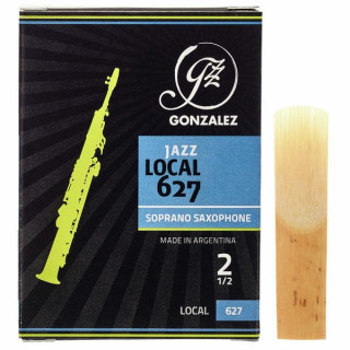 Трости для саксофона Gonzalez Local 627 Soprano Sax 2.5 Gonzalez Local 627 Soprano Sax 2.5