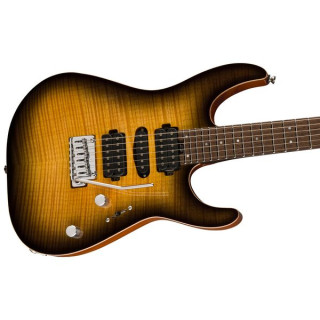 Charvel MJ DK24 HSH Антикварный взрыв Charvel MJ DK24 HSH Antique Burst