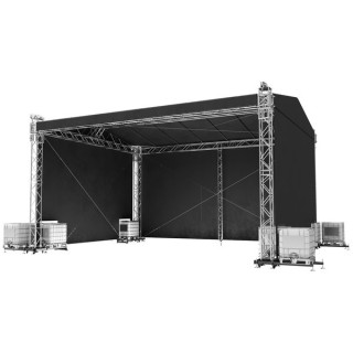 Глобальный Трус DPR Двойной Уклон Крыша 10x8м Global Truss DPR Double Pitch Roof 10x8m