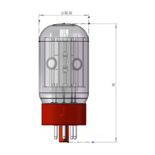 TAD 6L6WGC-STR Redbase Tube Дуэт TAD 6L6WGC-STR Redbase Tube Duett