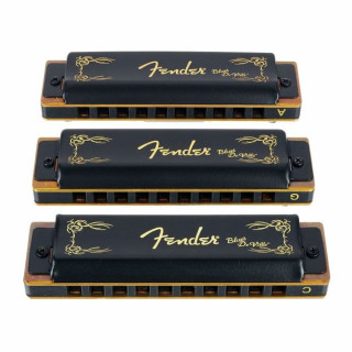 Комплект гармоник Fender Blues Deville 3 pack with case Fender Blues Deville 3 pack with case