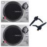 2 x Reloop RP 7000 MK2 серебристый Набор №631852 2x Reloop RP 7000 MK2 silver Bundle №631852