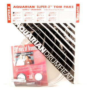 Aquarian QS2-Студийная ударная установка A Drum Head Set Aquarian QS2-A Drum Head Set Studio