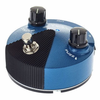 Педаль эффектов Dunlop Silicon Fuzz Face Mini Blue Dunlop Silicon Fuzz Face Mini Blue