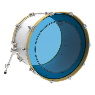 Пластик для бас-барабана Remo 26" P3 Colortone Batter Blue Remo 26" P3 Colortone Batter Blue