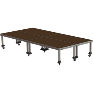 Stageworx Rollriser 4-Ножки 60 Чёрный Stageworx Rollriser 4-Leg 60 Black