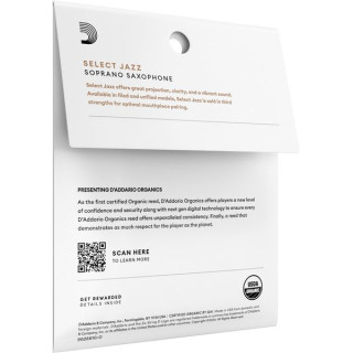 Даддарио Вудвиндс Орг. Сель. Джаз Унф. СОП 2М 3Р DAddario Woodwinds Org. Sel. Jazz Unf. SOP 2M 3P