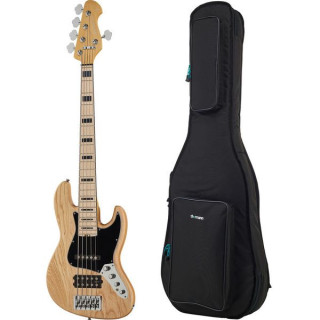 Бас-гитара Harley Benton Enhanced MJ-5MN Natural Bundle №468355 (Комплект)