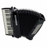 Hohner Bravo III 72 черный бесшумный ключ Hohner Bravo III 72 Black silent key