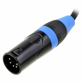 Кабель Stairville PDC5CC DMX 20,0 м 5-контактный Stairville PDC5CC DMX Cable 20,0 m 5 pin
