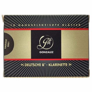 Трость для кларнета Gonzalez Clarinet Reed German 3.25 Gonzalez Clarinet Reed German 3.25