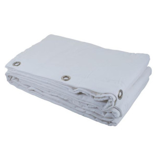 Stairville Занавес 160г/м² 4,0x6,0м Белый Stairville Curtain 160g/m² 4.0x6.0m Wh