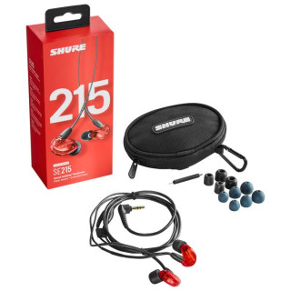 Shure SE 215 Красный Shure SE 215 Red