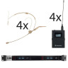 Приемник Sennheiser EW-DX EM 4 Dante Q1-9 Набор №601492 Sennheiser EW-DX EM 4 Dante Q1-9 Bundle №601492