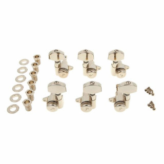 Локовые колки для электрогитары Schaller M6 90 Locking 19,5 3L/3R N Schaller M6 90 Locking 19,5 3L/3R N