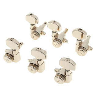 Локовые колки для электрогитары Schaller M6 90 Locking 19,5 3L/3R N Schaller M6 90 Locking 19,5 3L/3R N