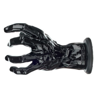 Мужская ручка для гитары, левая с черным металлом GuitarGrip Male Hand, Black Metallic Left
