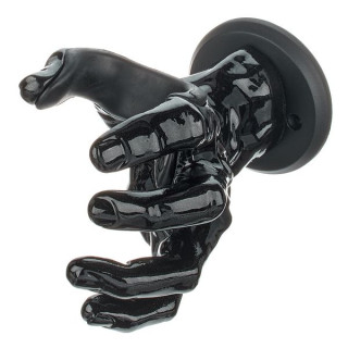 Крепление для гитары GuitarGrip Male Hand, Black Metallic Left