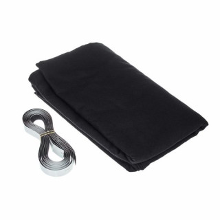 Драпировка Stairville Skirt 160g/m² 3.0x0.8m Bk Stairville Skirt 160g/m² 3.0x0.8m Bk