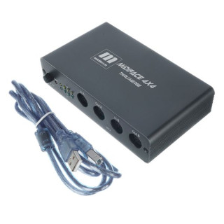 Miditech MIDIface 4x4 сквозной/слияние Miditech MIDIface 4x4 thru/merge