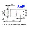 Переключатель Allparts Momentary Kill Switch 10mm BK