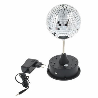 Зеркальный шар Eurolite LED Mirror Ball 13cm with Base Eurolite LED Mirror Ball 13cm with Base