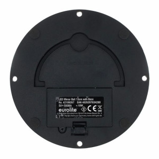 Зеркальный шар Eurolite LED Mirror Ball 13cm with Base Eurolite LED Mirror Ball 13cm with Base