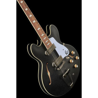 Казино Epiphone изношено черным деревом Epiphone Casino Worn Ebony