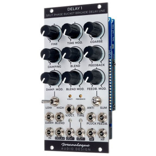 Задержка звукового оформления Joranalogue 1 Joranalogue Audio Design Delay 1