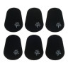 Накладки на мундштук Forestone Mouthpiece Patch Black Stand. Forestone Mouthpiece Patch Black Stand.