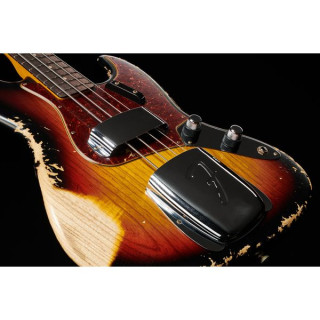 Fender 62 Джазовый бас Heavy Relic 3TS Fender 62 Jazz Bass Heavy Relic 3TS