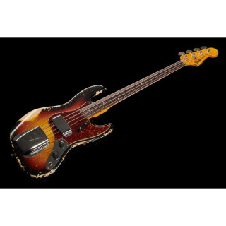 Fender 62 Джазовый бас Heavy Relic 3TS Fender 62 Jazz Bass Heavy Relic 3TS