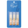 Королевский альт-саксофон DAddario Woodwinds 2.0 3-Pack DAddario Woodwinds Royal Alto Sax 2.0 3-Pack