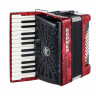 Аккордеон  Hohner Bravo II 48 Red silent key Hohner Bravo II 48 Red silent key