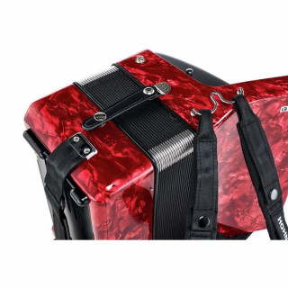 Аккордеон  Hohner Bravo II 48 Red silent key Hohner Bravo II 48 Red silent key