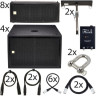 4x the box pro A 121 LA Subwoofer Набор №527832 4x the box pro A 121 LA Subwoofer Bundle №527832